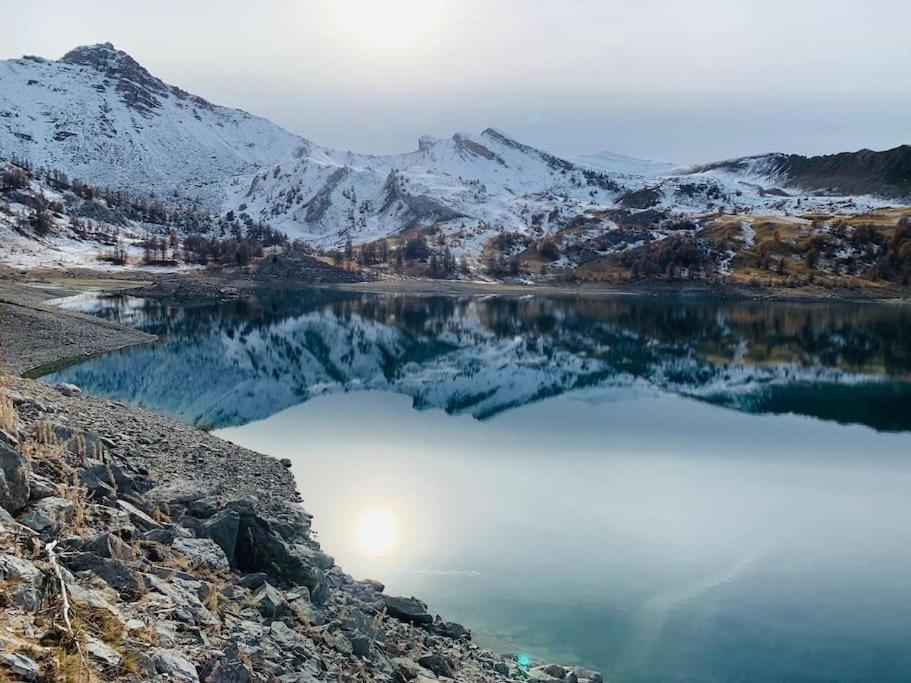 Studio De Charme Avec Vue Sur Le Val D'Allos, Parking Et Wifi Gratuit Dış mekan fotoğraf