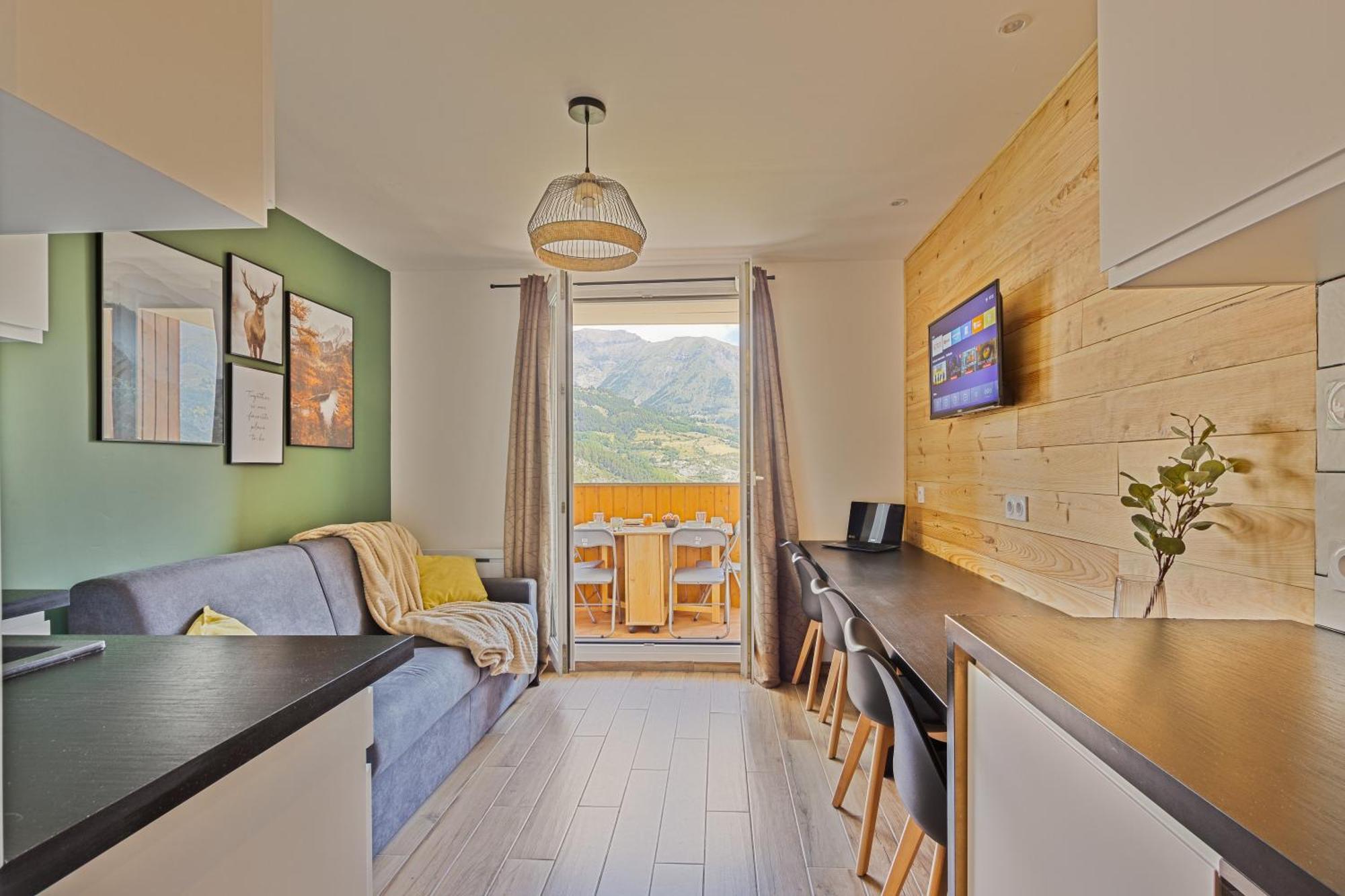 Studio De Charme Avec Vue Sur Le Val D'Allos, Parking Et Wifi Gratuit Dış mekan fotoğraf